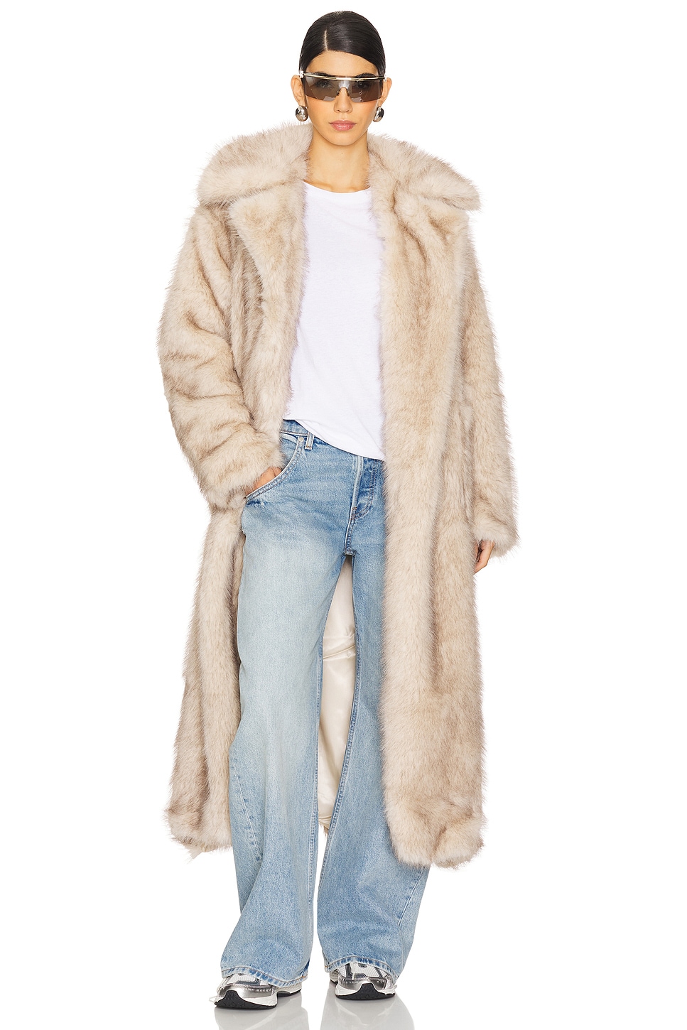 4th & Reckless Schiffer Faux Fur Coat