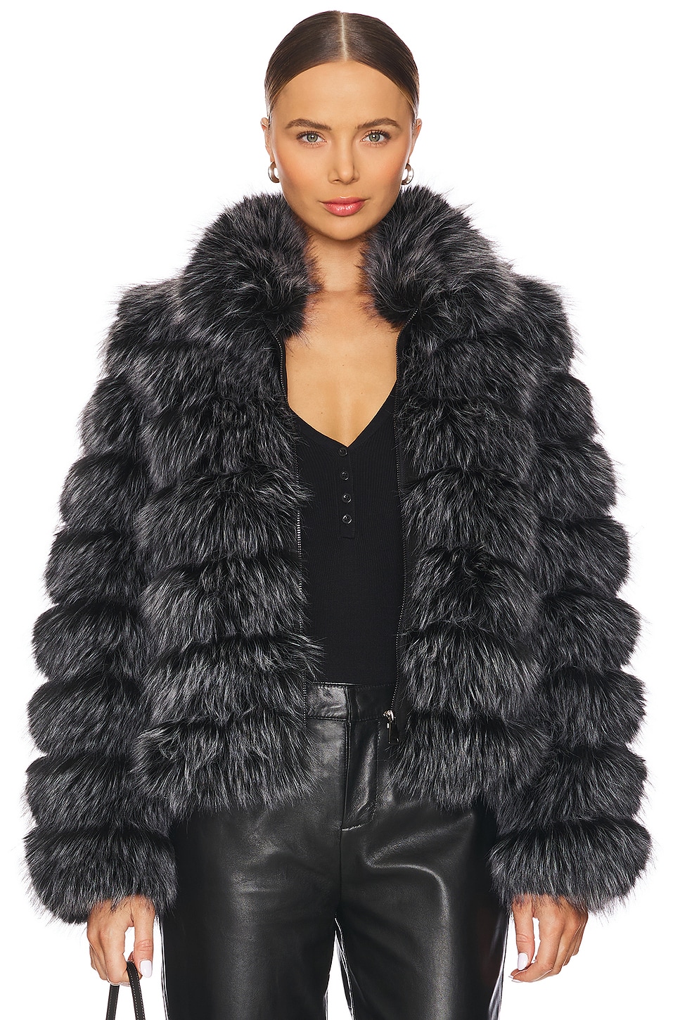 Adrienne Landau The Landau Faux Fur Jacket