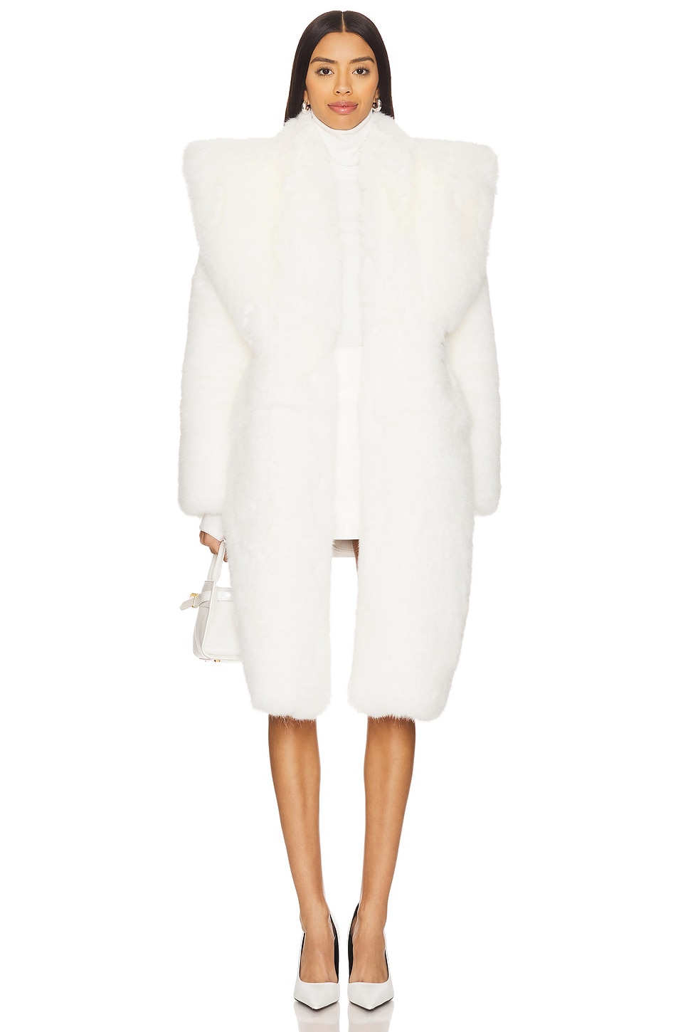 Adrienne Landau The Renaissance Faux Fur Coat