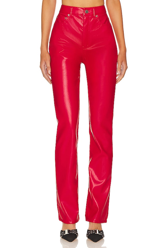 AFRM Faux Leather Heston Straight Leg Pants