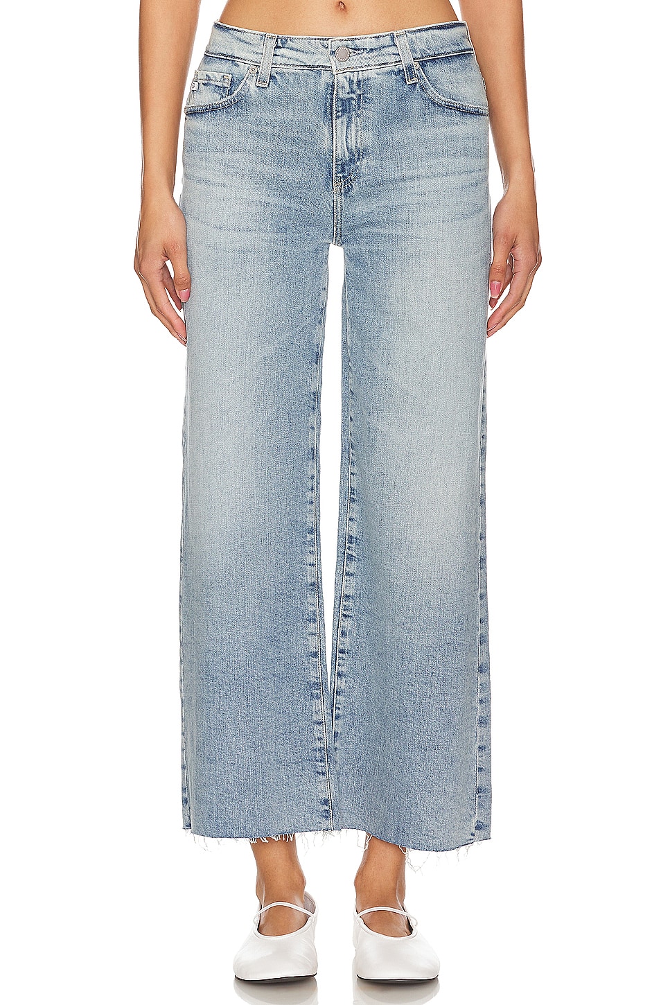 AG Jeans Saige Wide Leg Crop