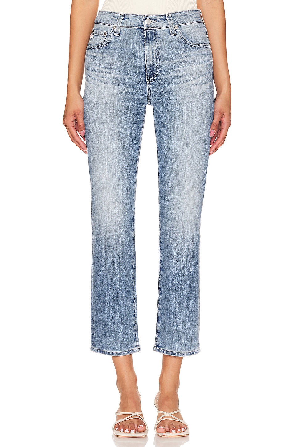 AG Jeans Saige Crop Straight Leg