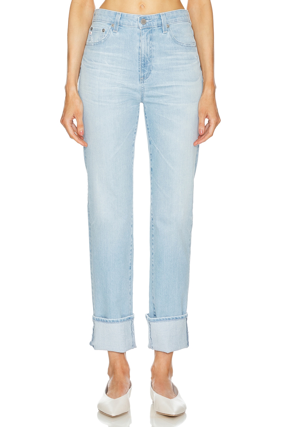 AG Jeans Saige Crop Straight Leg