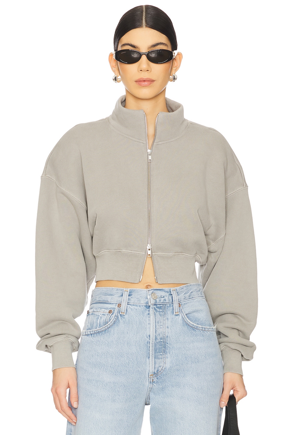 AGOLDE Asta Zip Sweatshirt