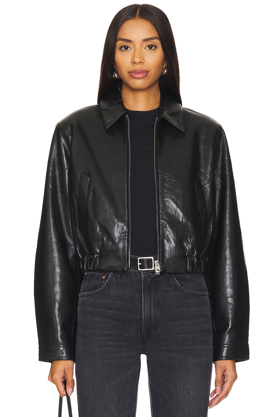 AGOLDE X Shoreditch Ski Club Essie Cropped Jacket