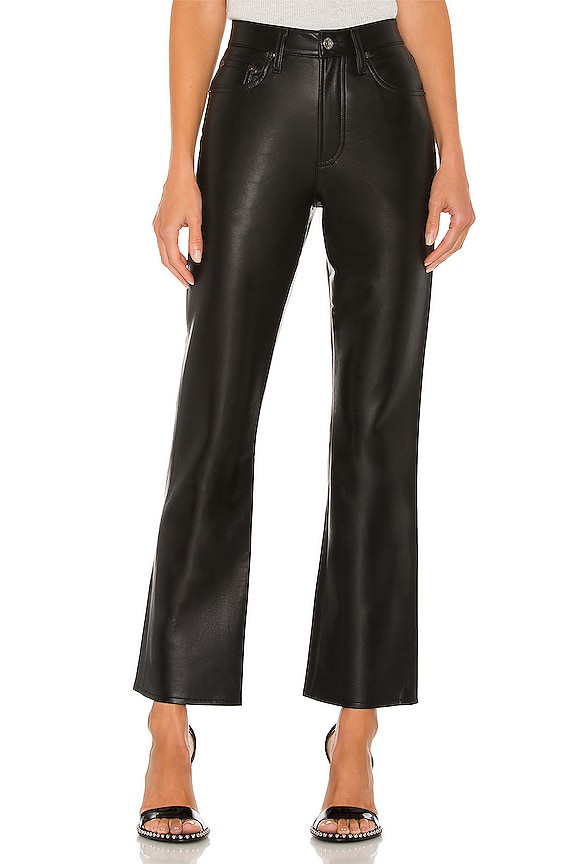 AGOLDE Recycled Leather Relaxed Boot Pant