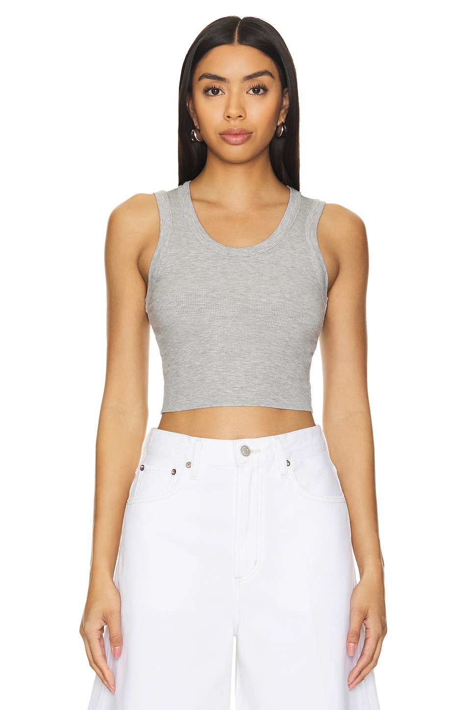 AGOLDE Cropped Poppy Tank