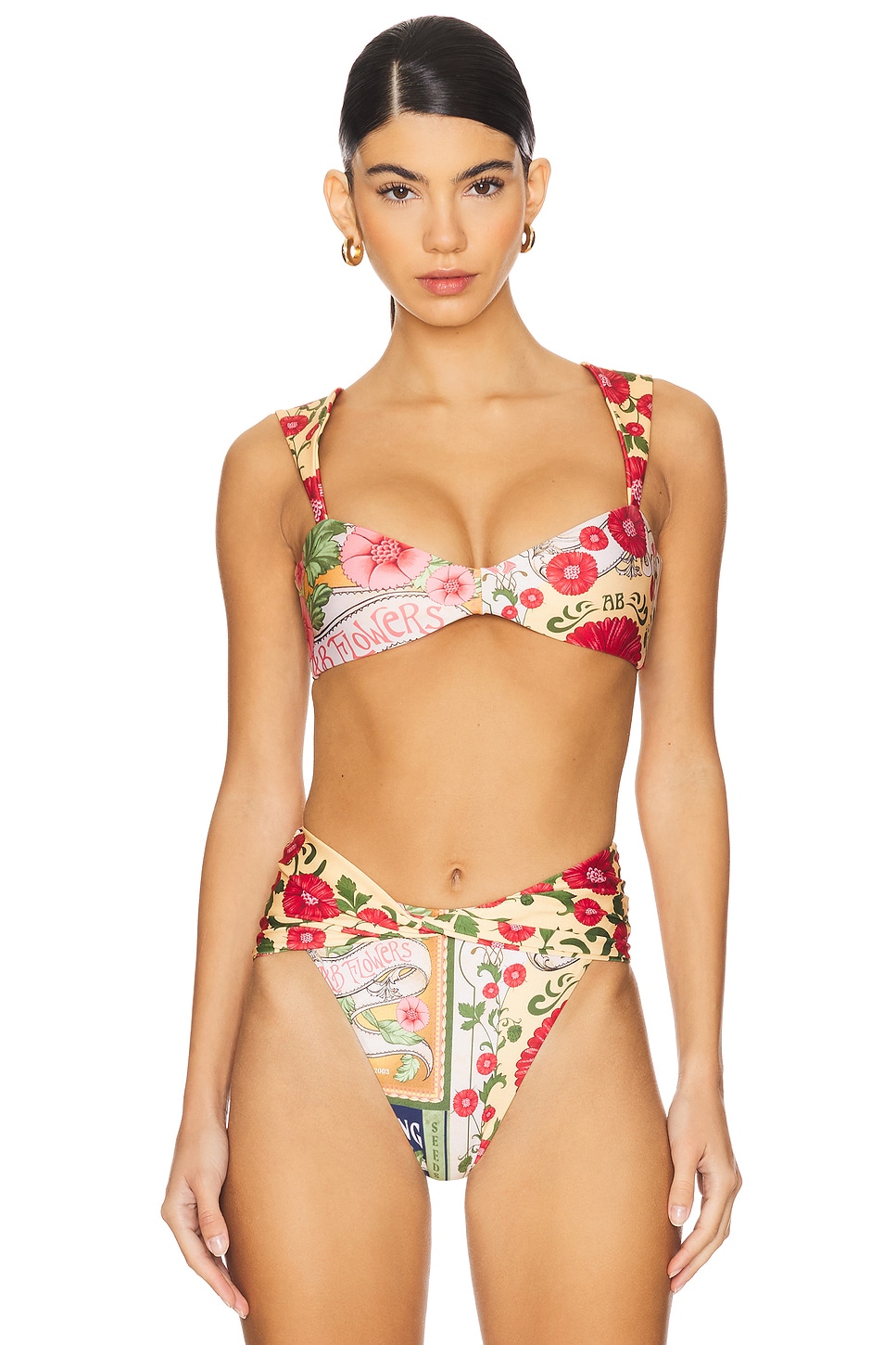 Agua Bendita Malory Harvest Bikini Top