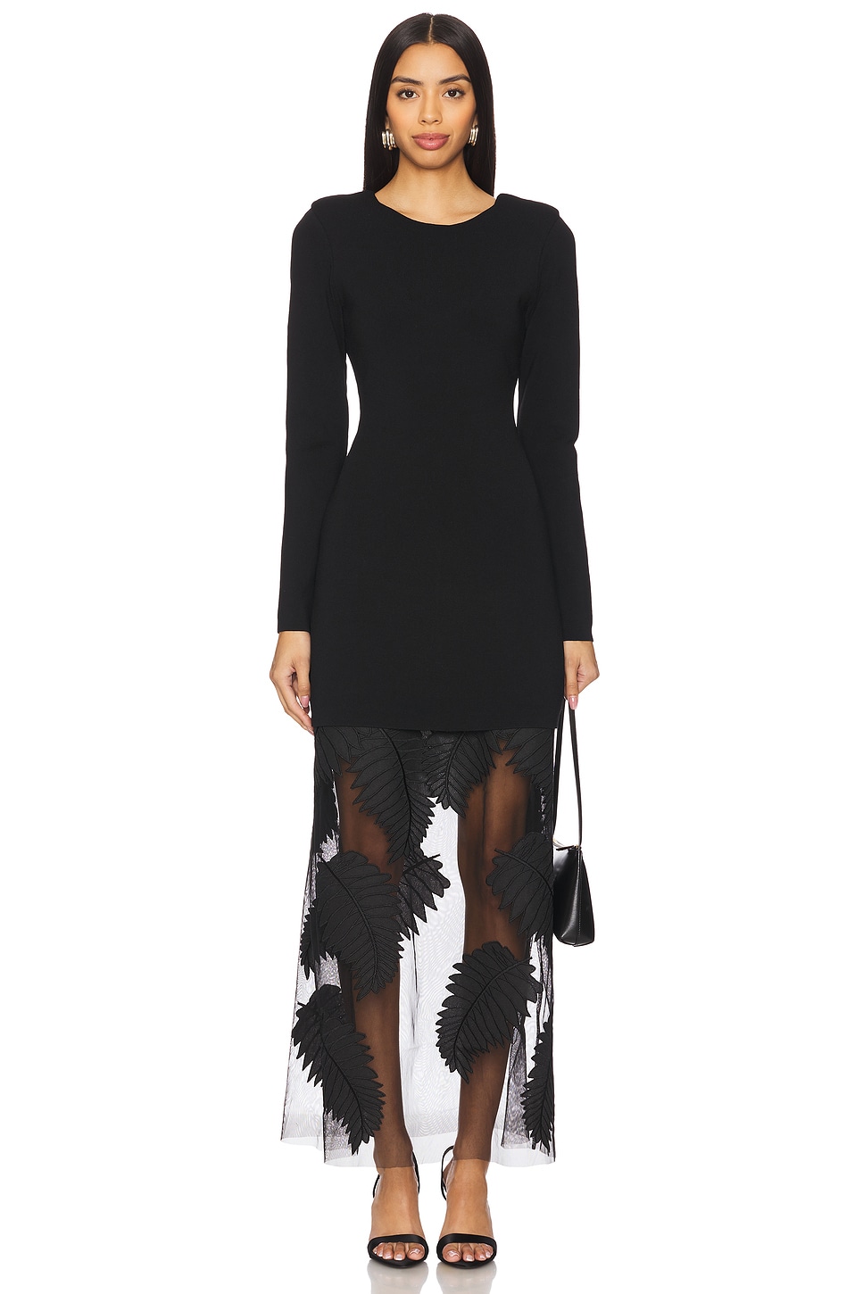 Aje Wilder Knit Midi Dress