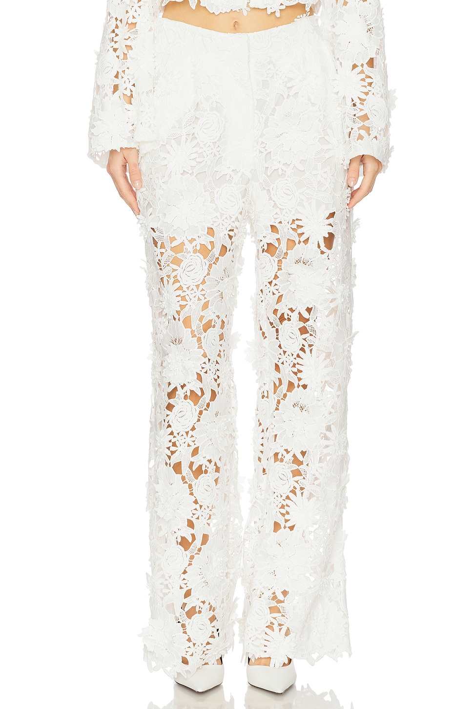 AKNVAS Adrian Floral Lace Pants