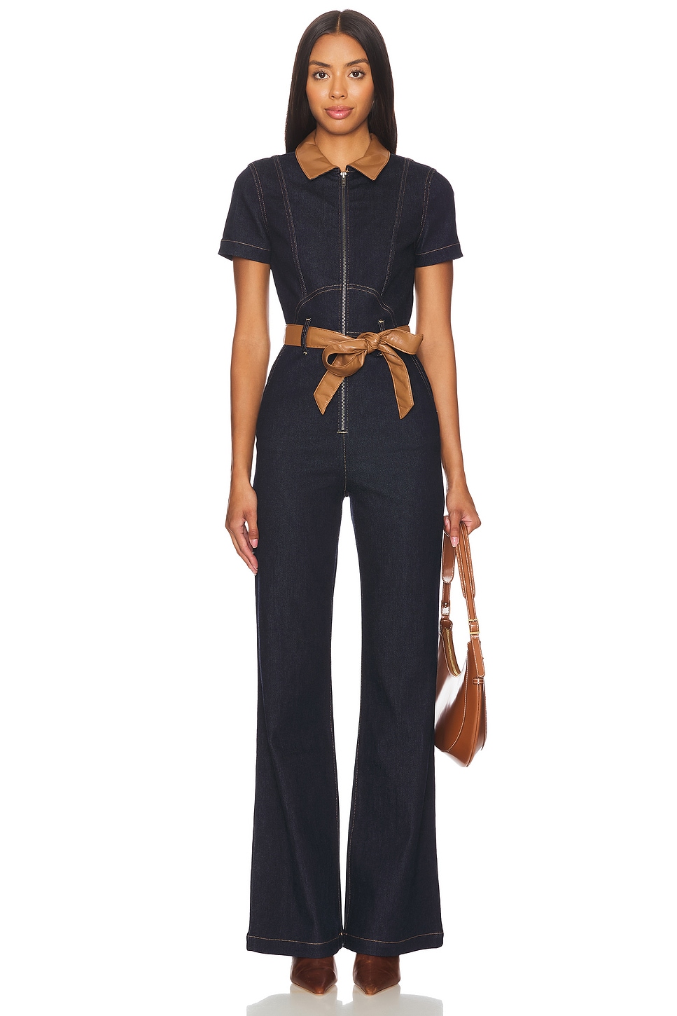 Alice + Olivia Gorgeous Wide Leg Jumpsuit