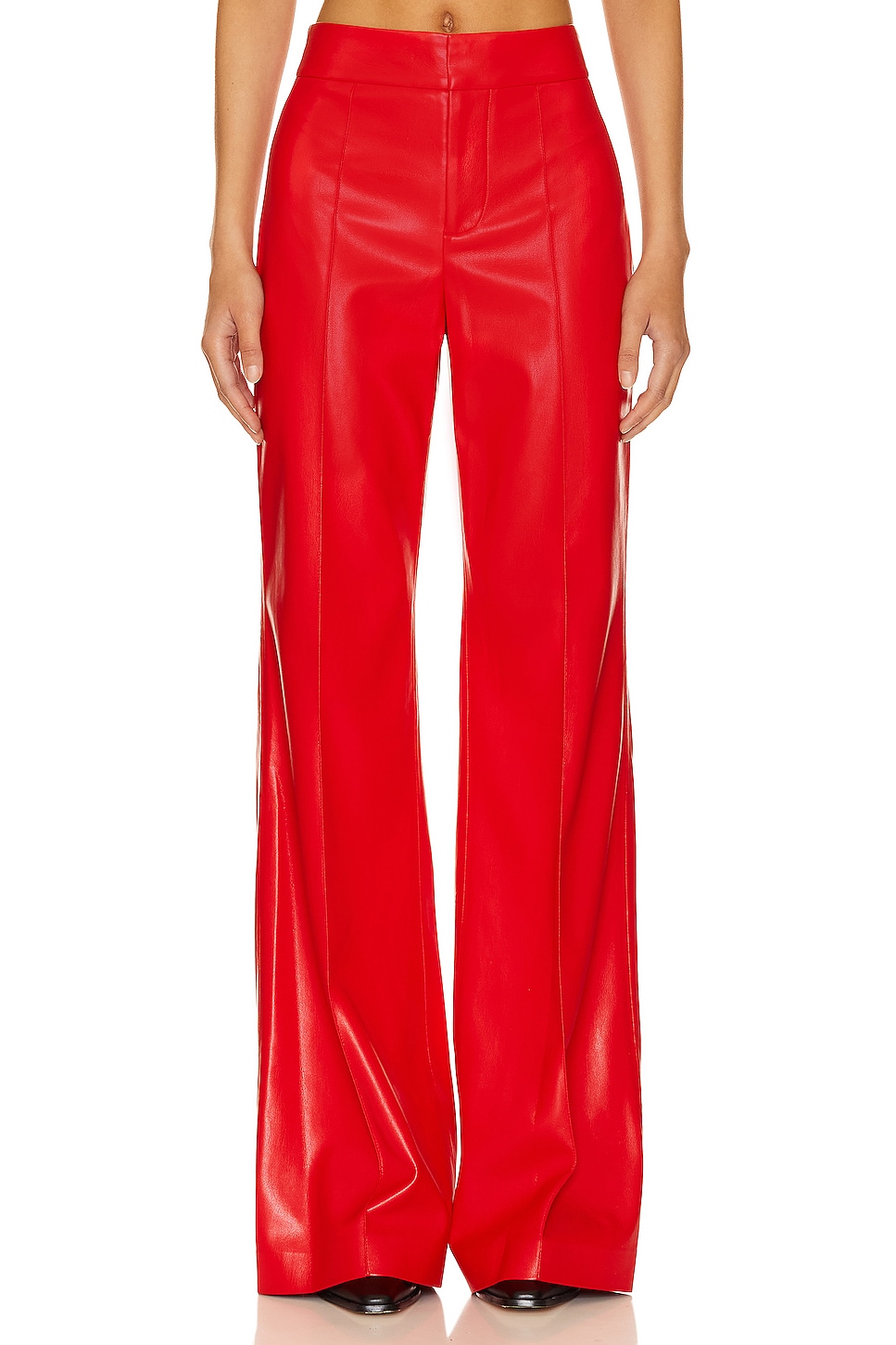 Alice + Olivia Dylan Faux Leather Pant