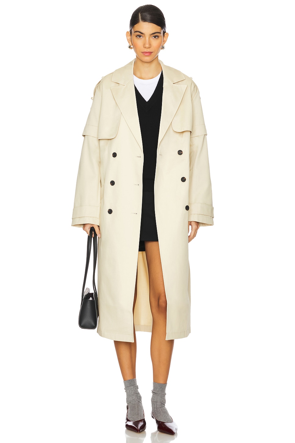 ALLSAINTS Clyde Trench