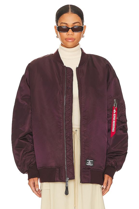 ALPHA INDUSTRIES Oversized Ma-1 Flight Jacket