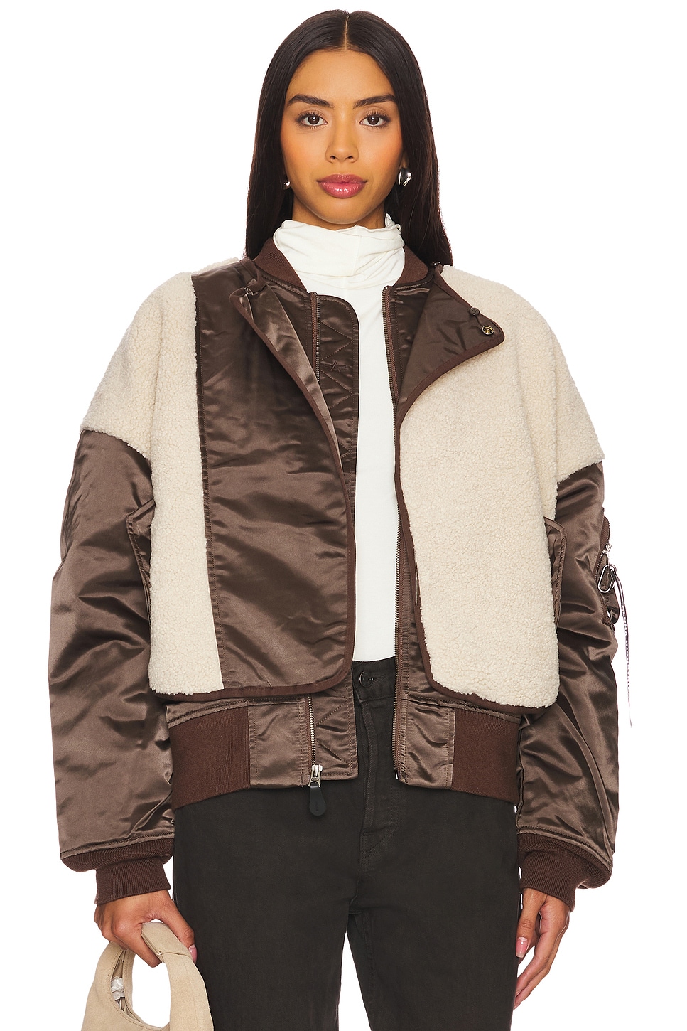 ALPHA INDUSTRIES B-15 Sherpa Hybrid Jacket