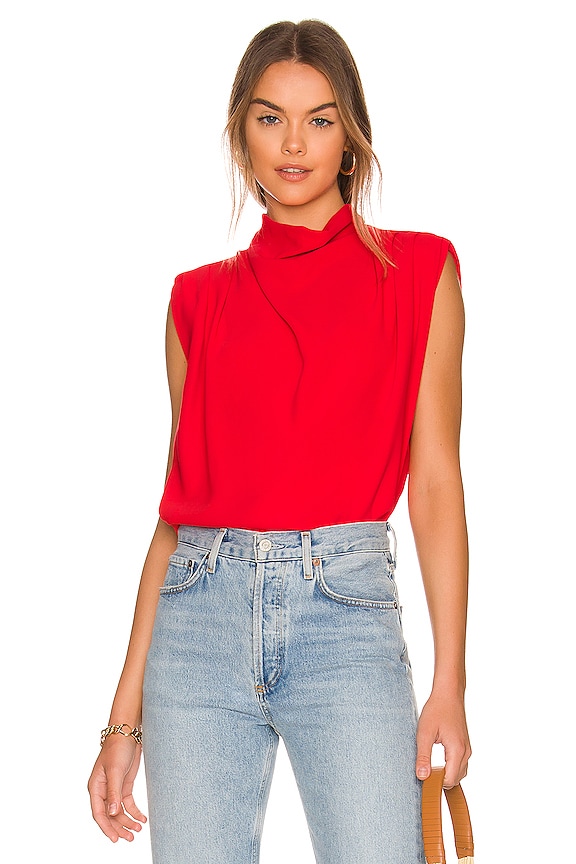 Amanda Uprichard Sleeveless Fabienne Top