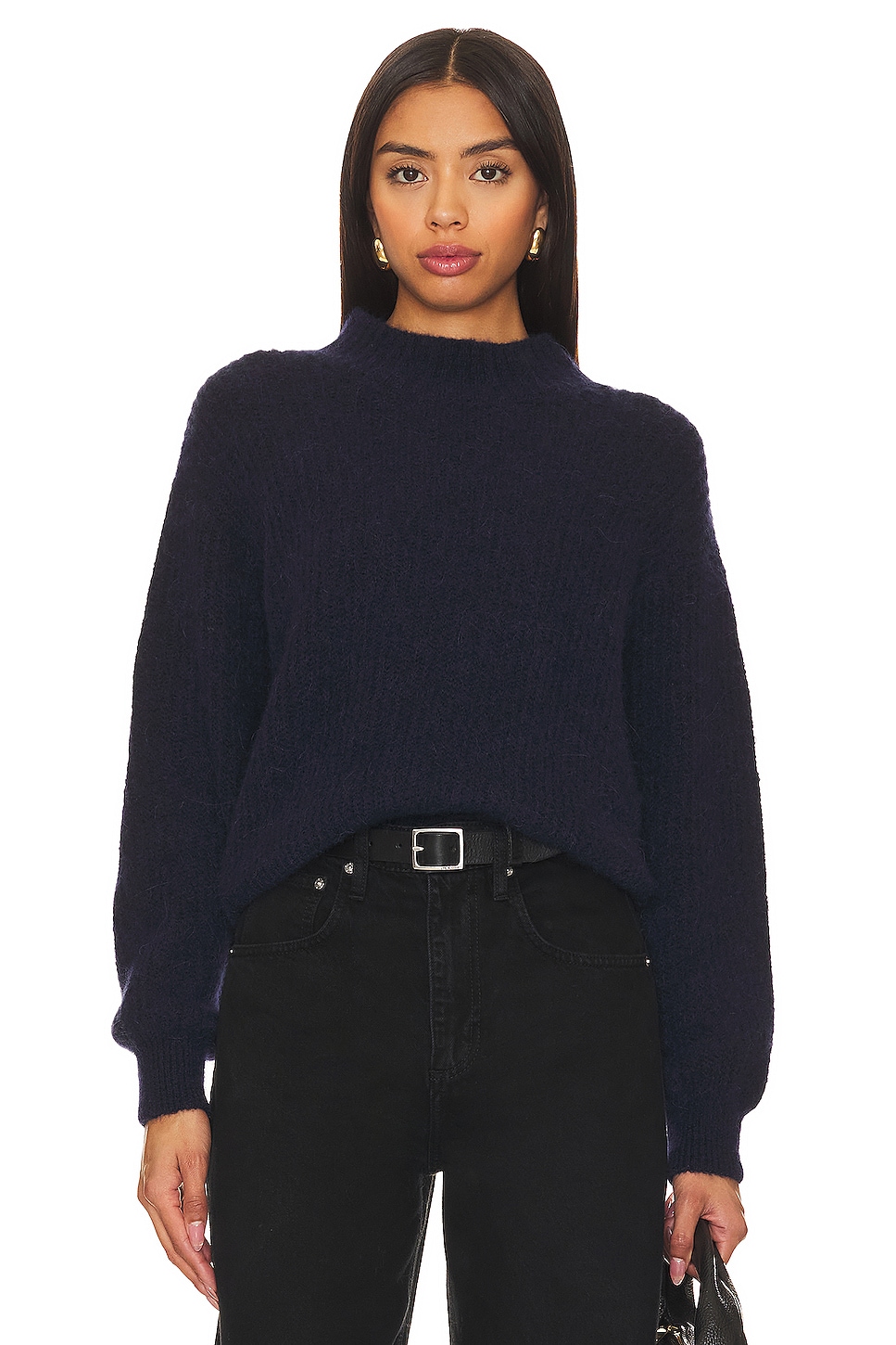 American Vintage East Mock Neck Sweater