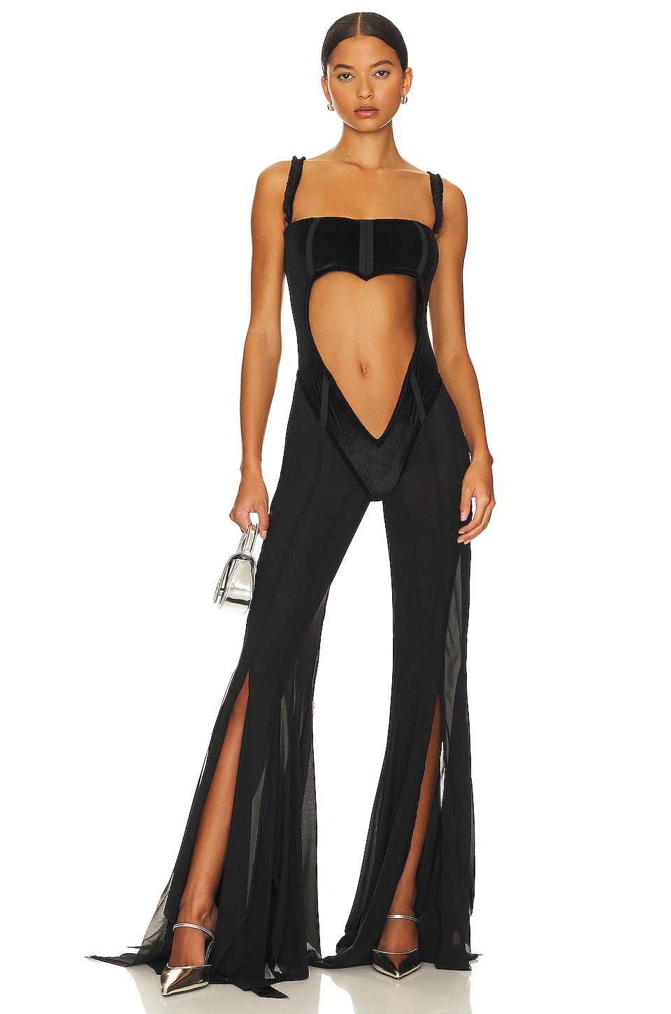 AMOR MIA Love Velvet Jumpsuit