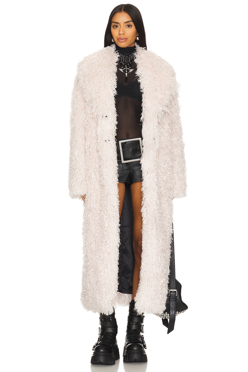 Aniye By Lola Faux Fur Coat