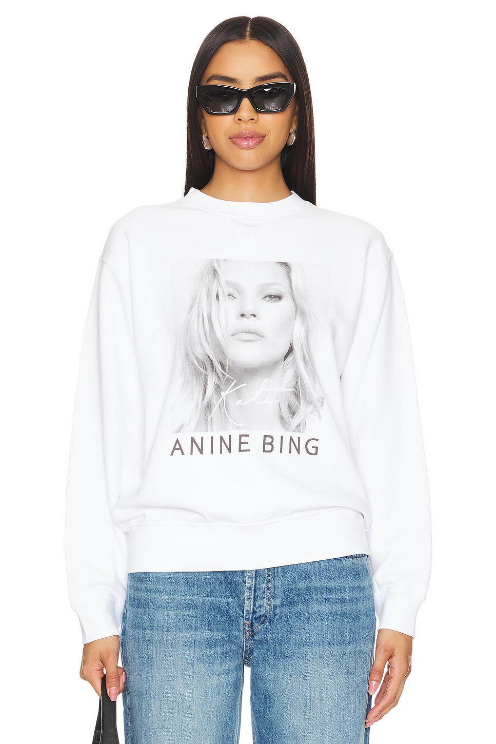 ANINE BING Ramona Kate Moss Sweatshirt