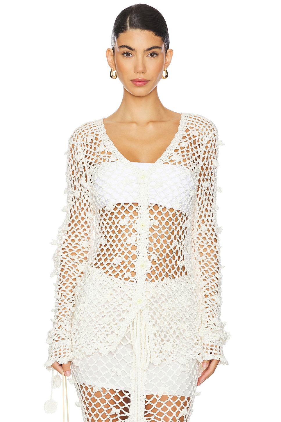 ANDREEVA Crochet Shirt