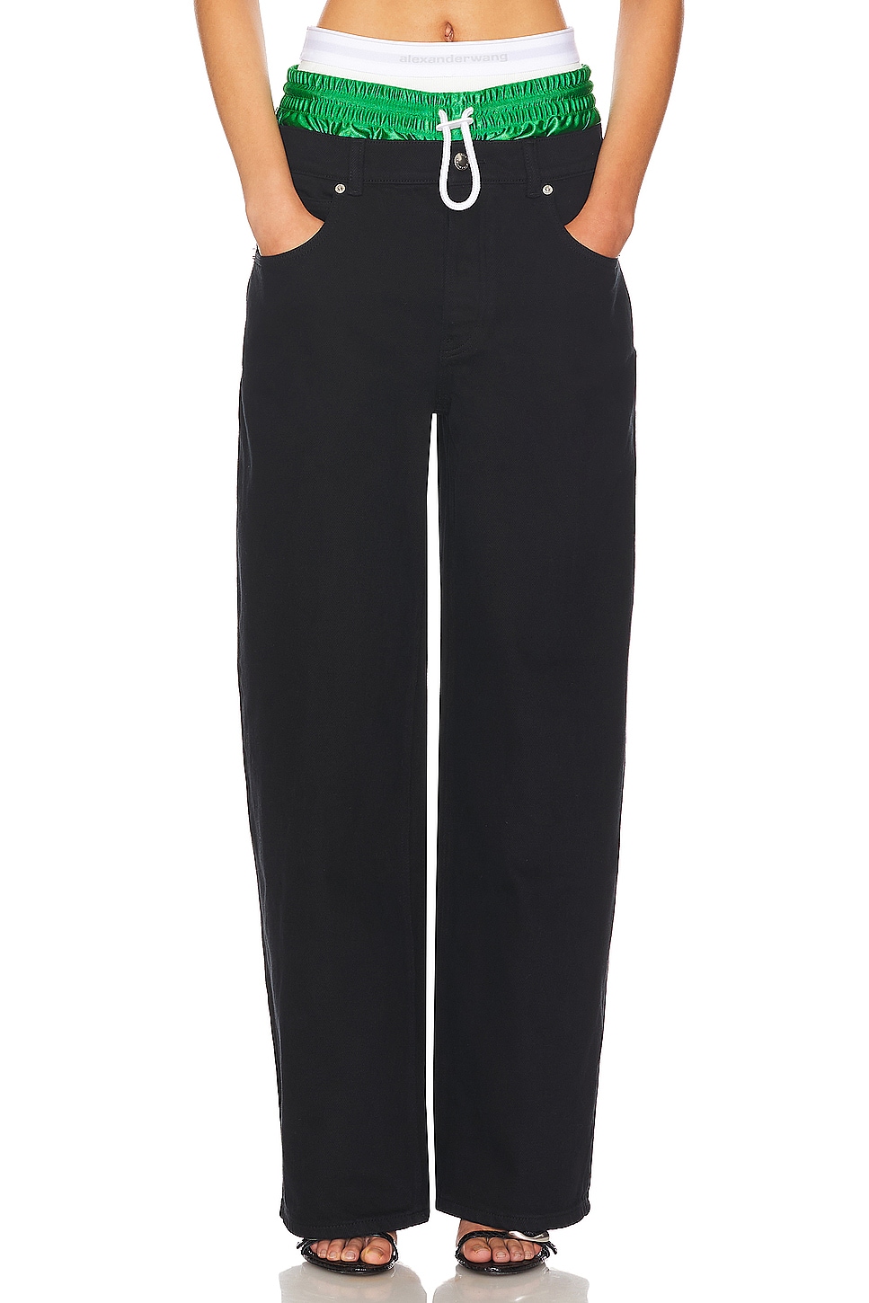 Alexander Wang Trilayer Baggy Pant