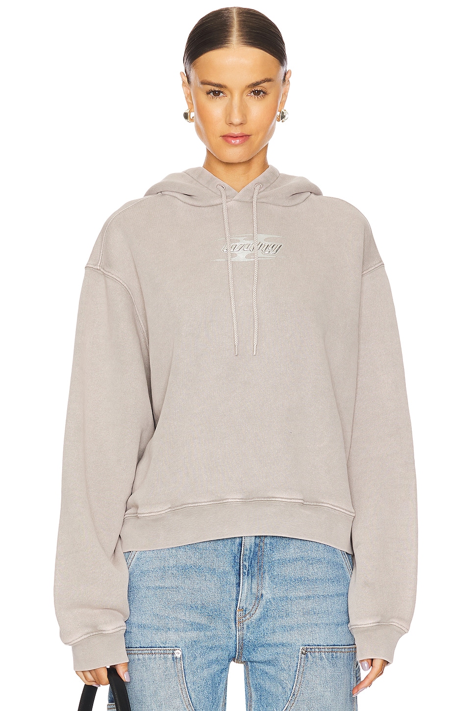 Alexander Wang Hoodie With Blade Logo