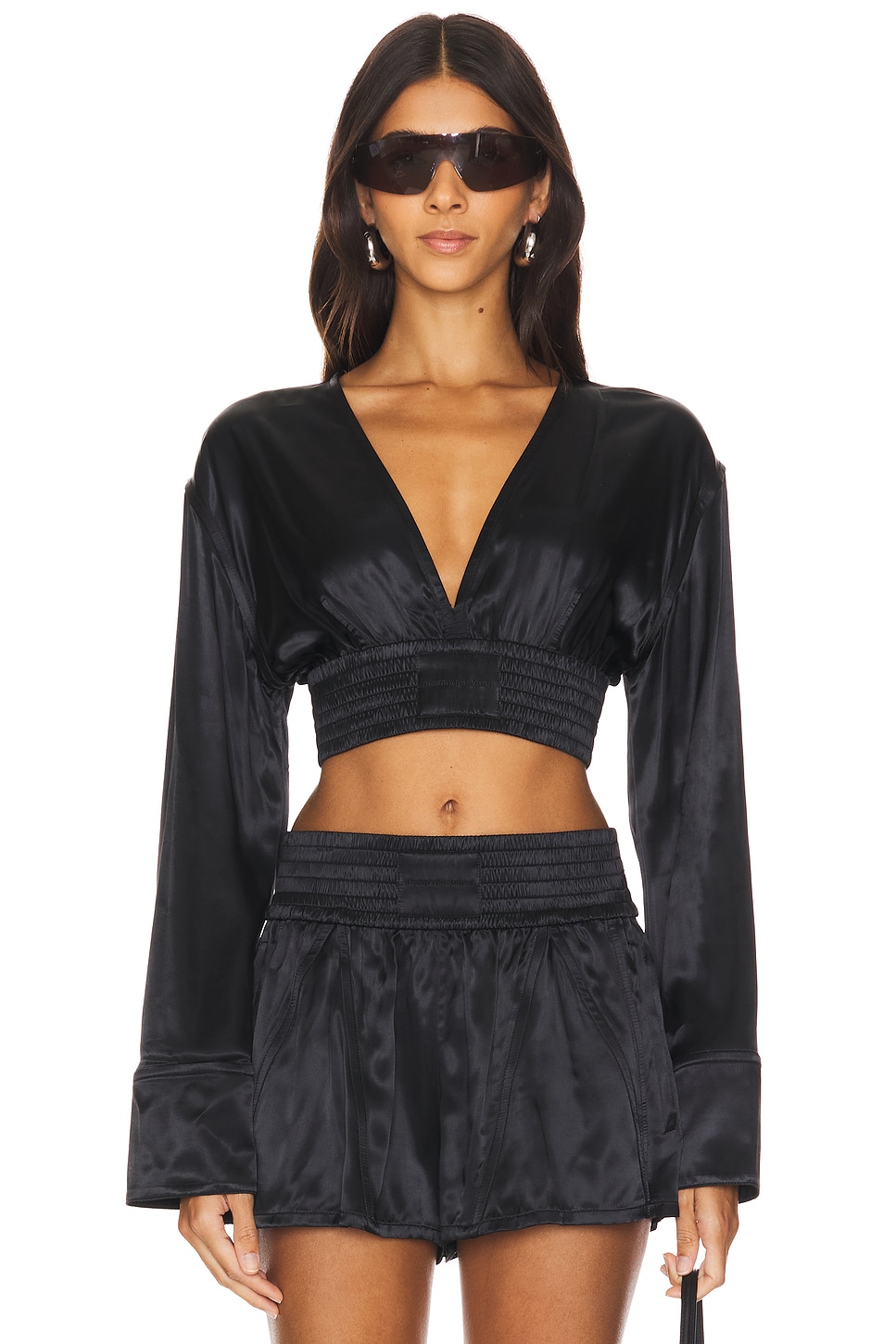 Alexander Wang V Front Elastic Long Sleeve