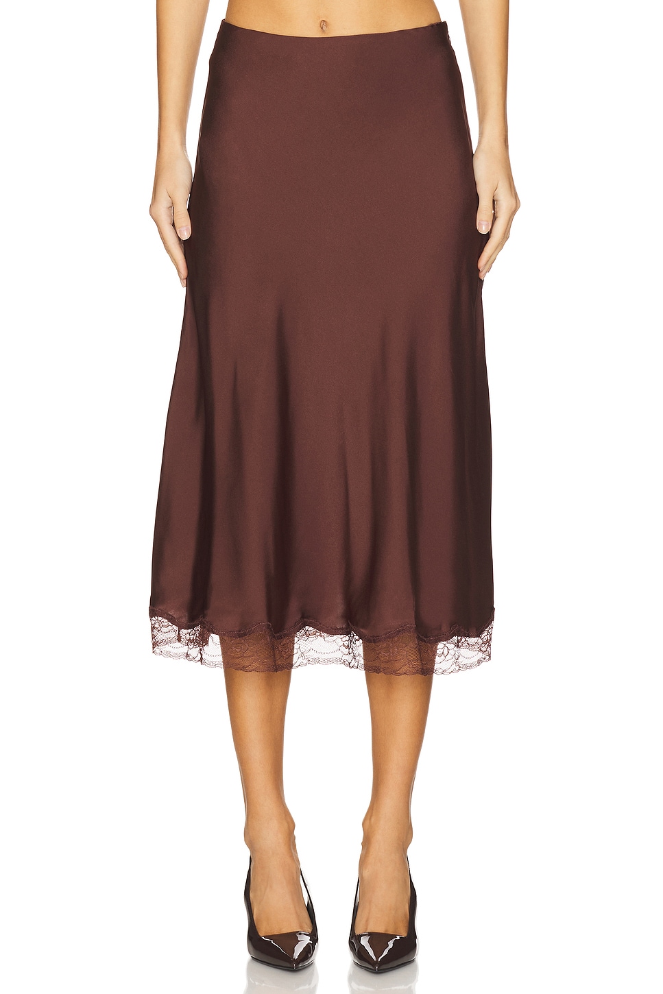 ba&sh Cilia Midi Skirt