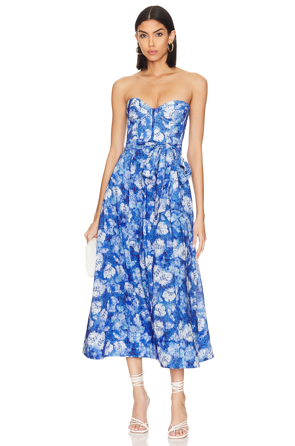 Bardot Vibrant Floral Midi Dress