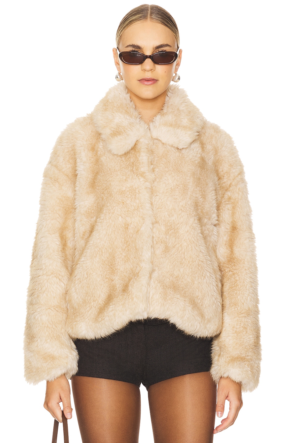 Bardot Sarissa Faux Fur Jacket