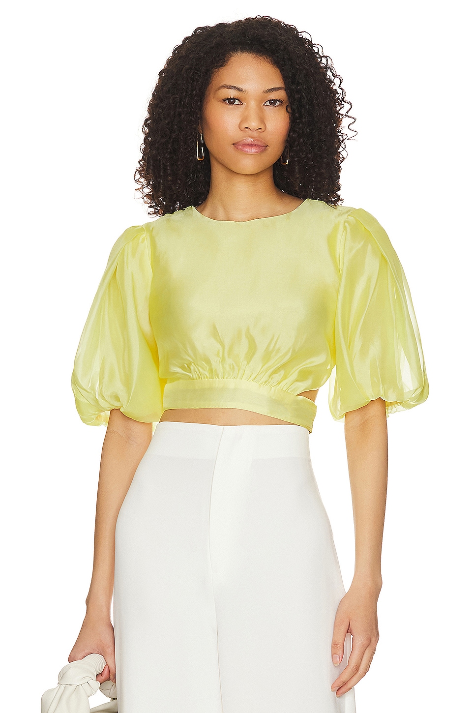 Bardot Enya Organza Top