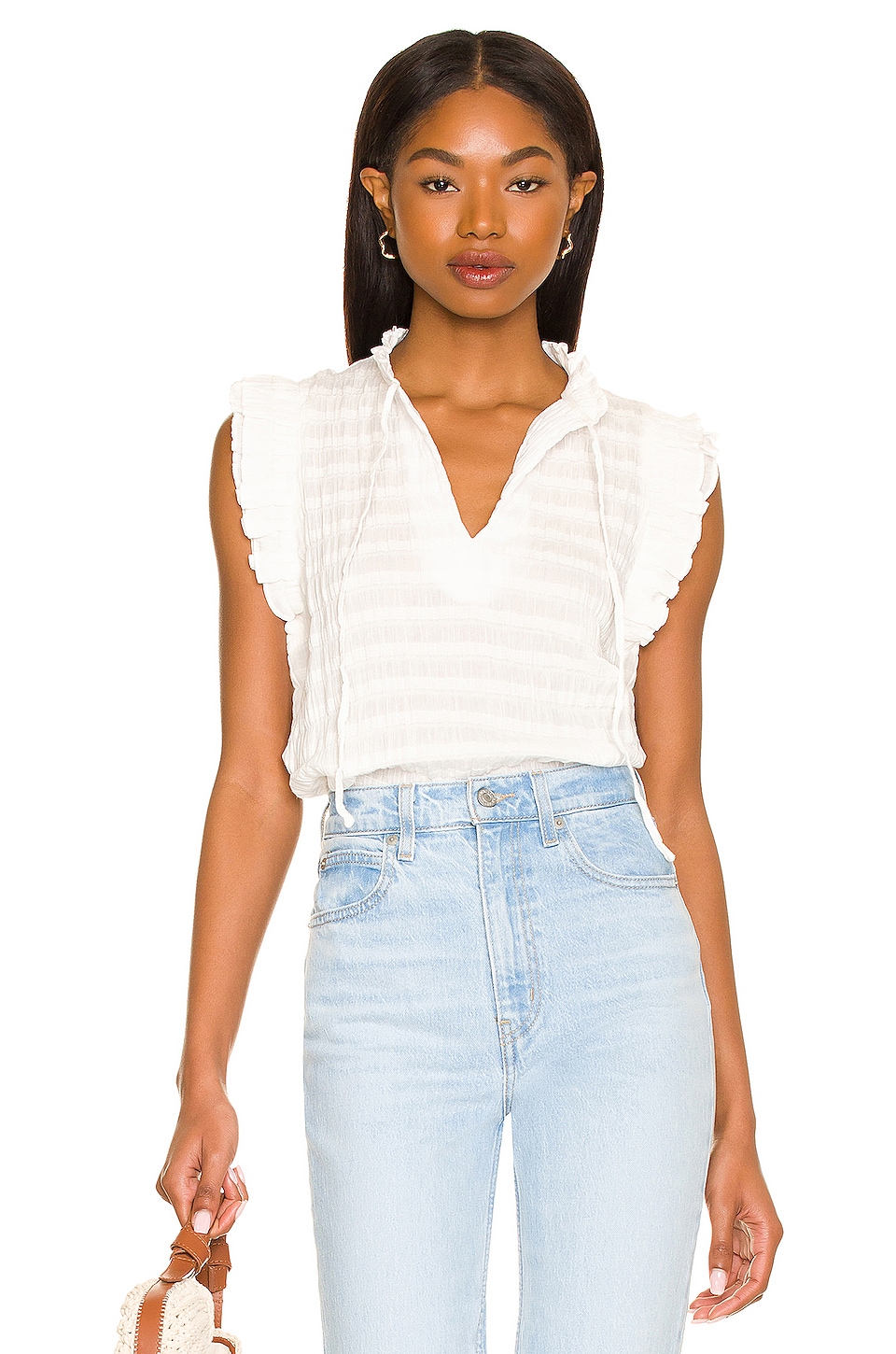 Steve Madden Hearts a Flutter Top