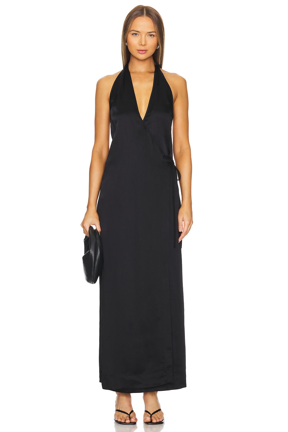 Bondi Born Nara Halter Maxi Dress