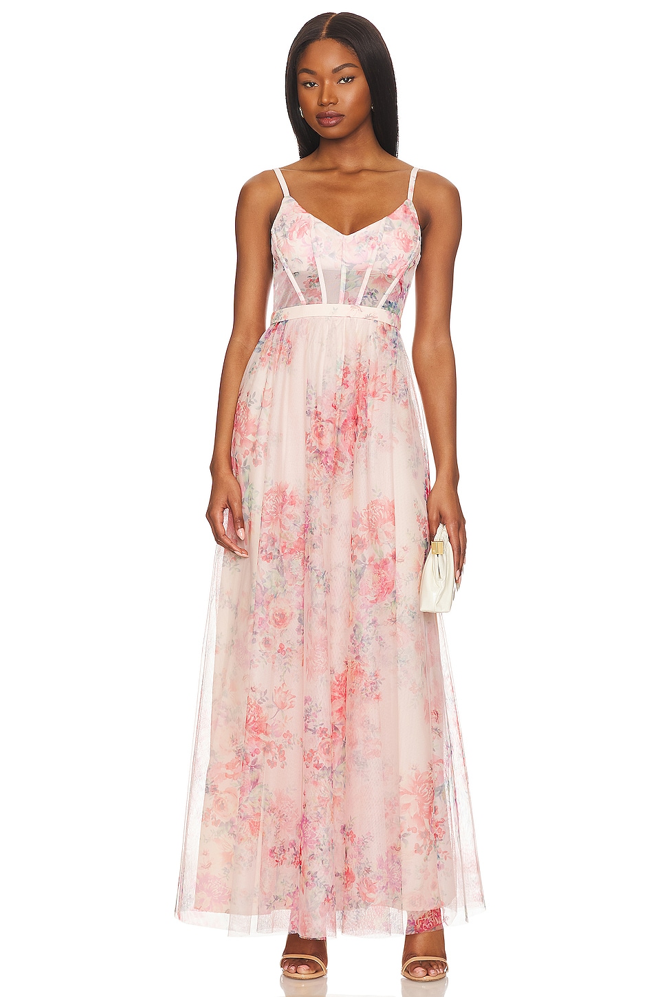 BCBGMAXAZRIA Long Evening Dress