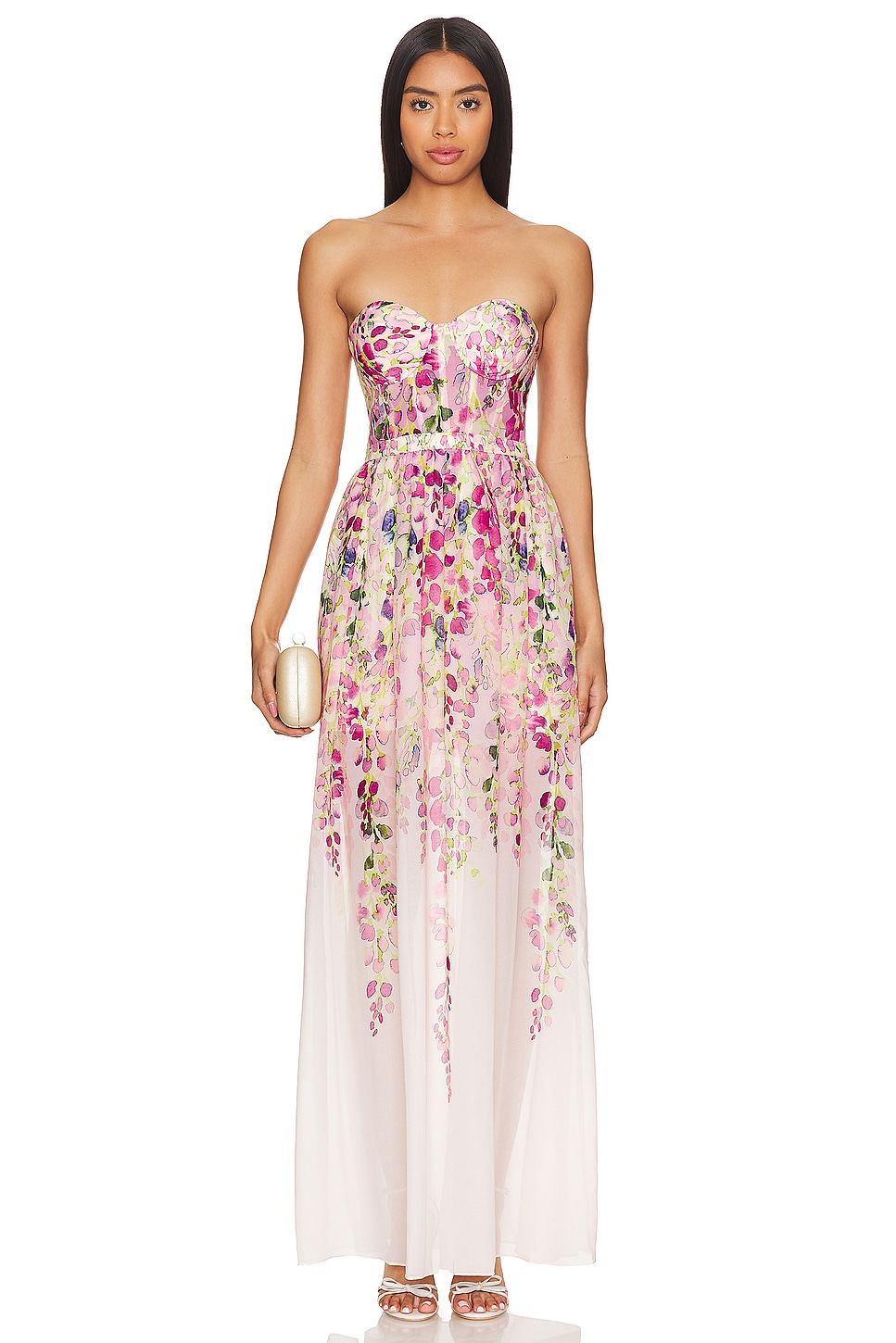 BCBGMAXAZRIA Long Evening Dress