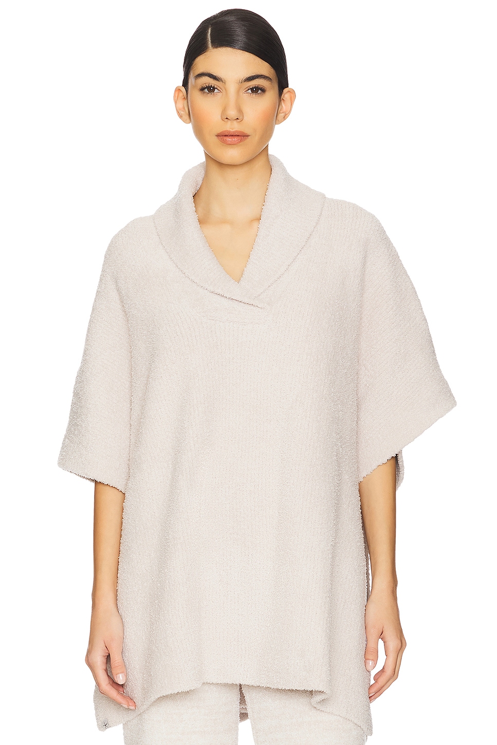 Barefoot Dreams CozyChic Shawl Collar Poncho