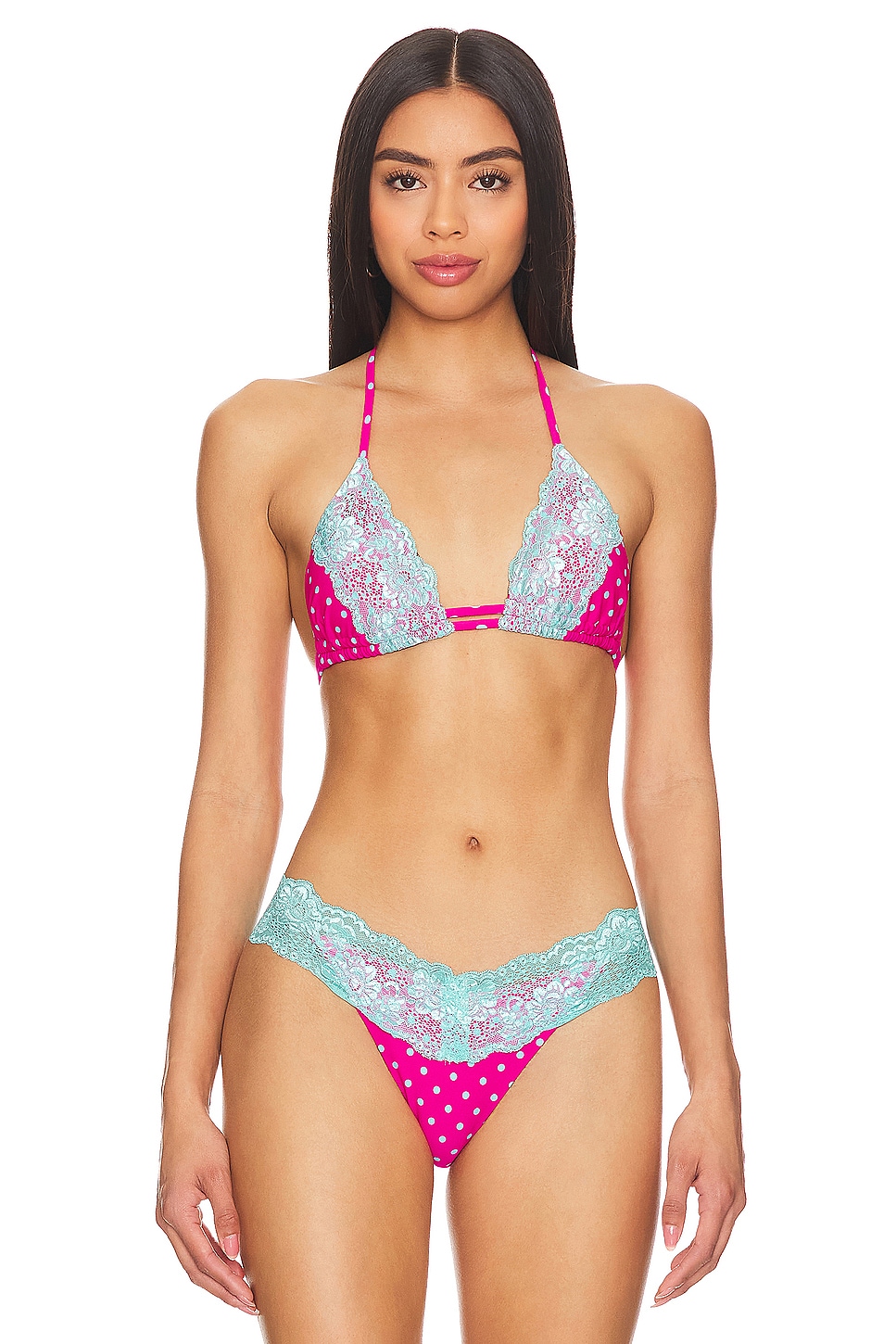 Beach Bunny Lady Lace Bikini Top