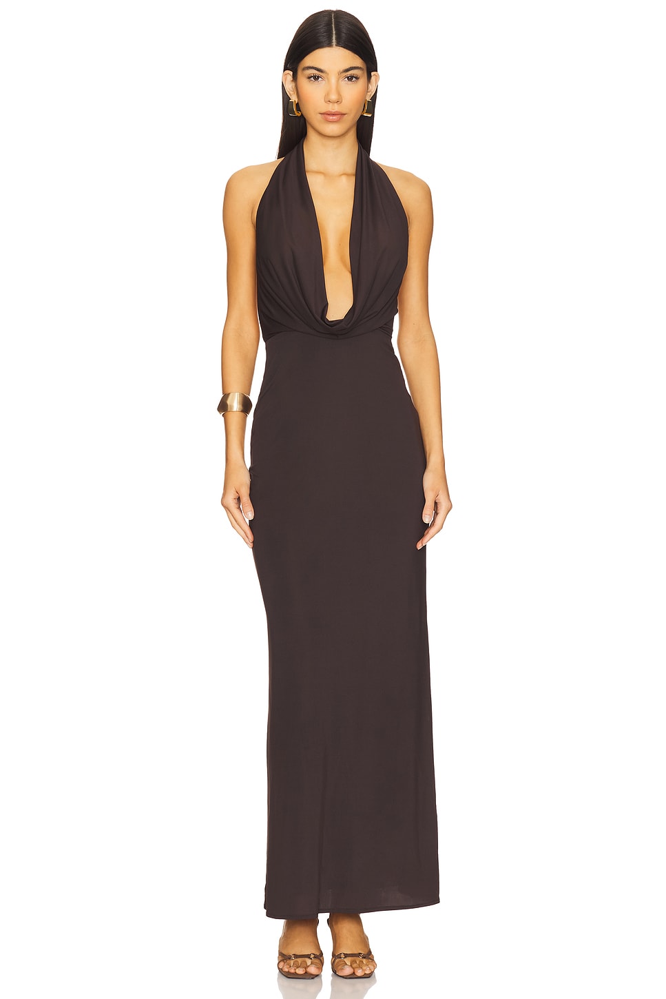 Bec + Bridge Nessie Cowl Maxi Dress