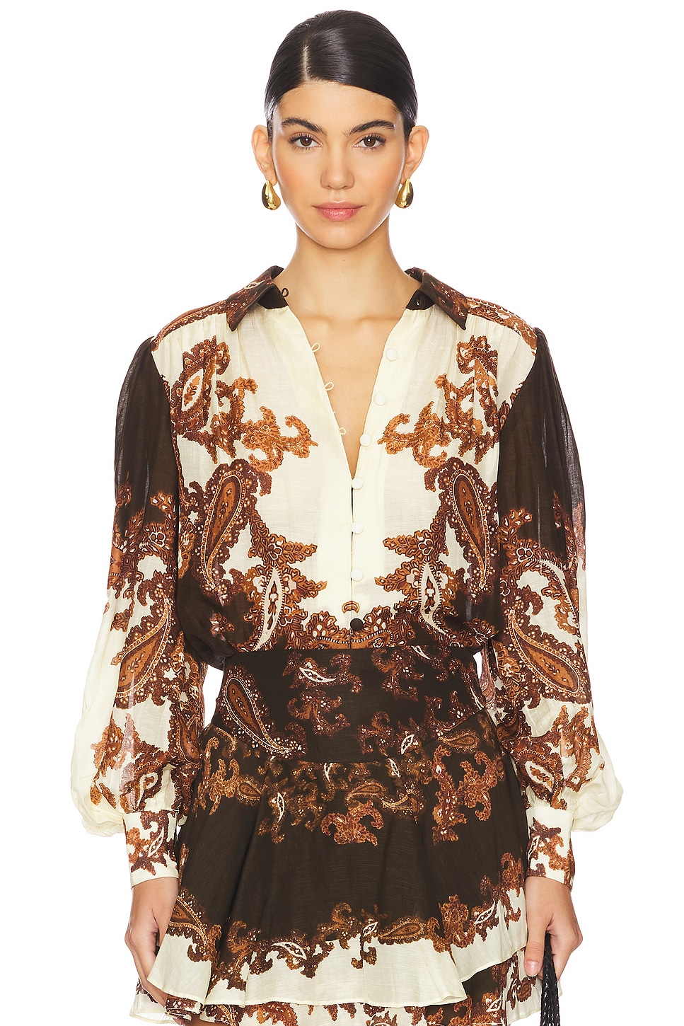 HEMANT AND NANDITA Boho Shirt