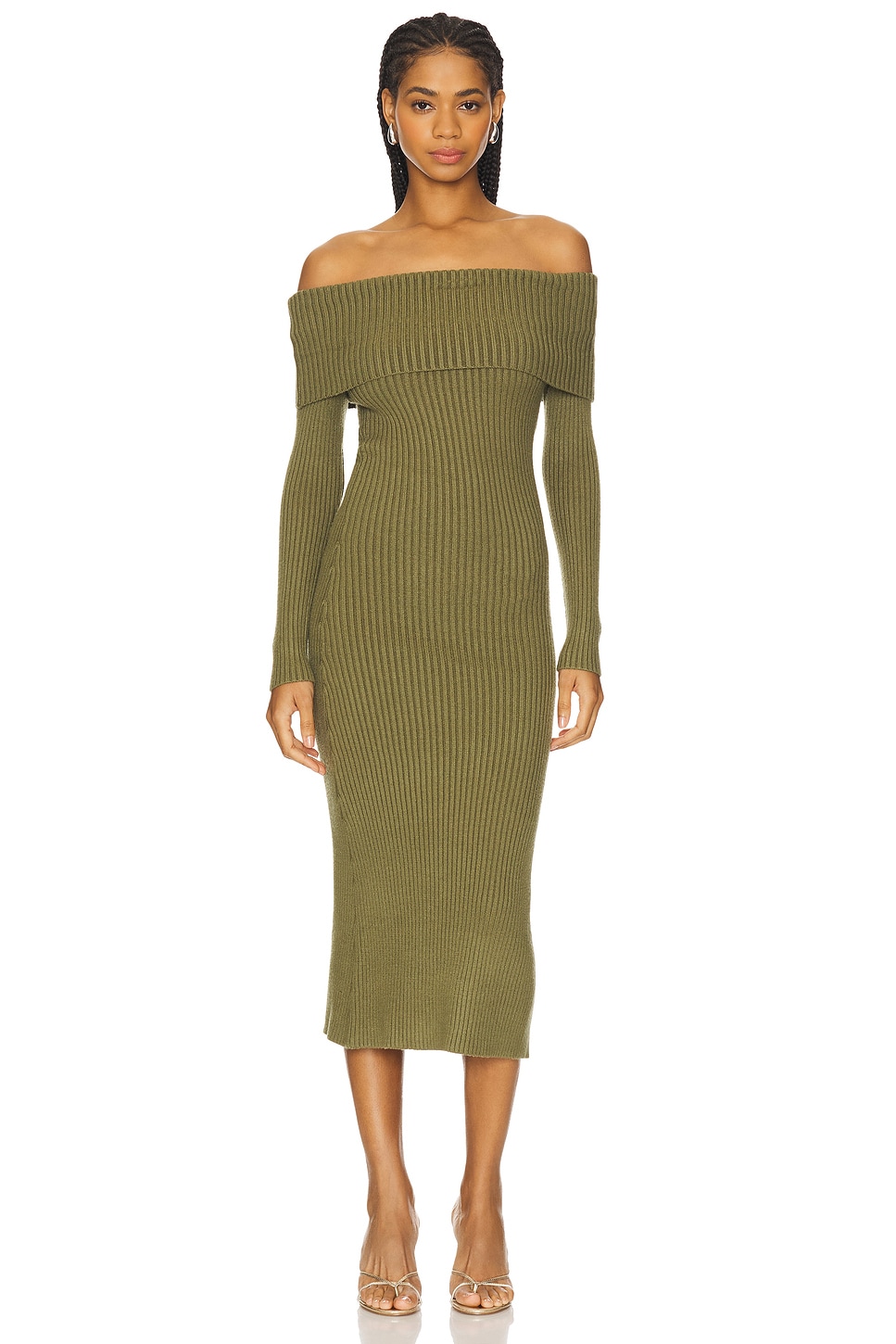 BLANKNYC Play Again Sweater Maxi Dress