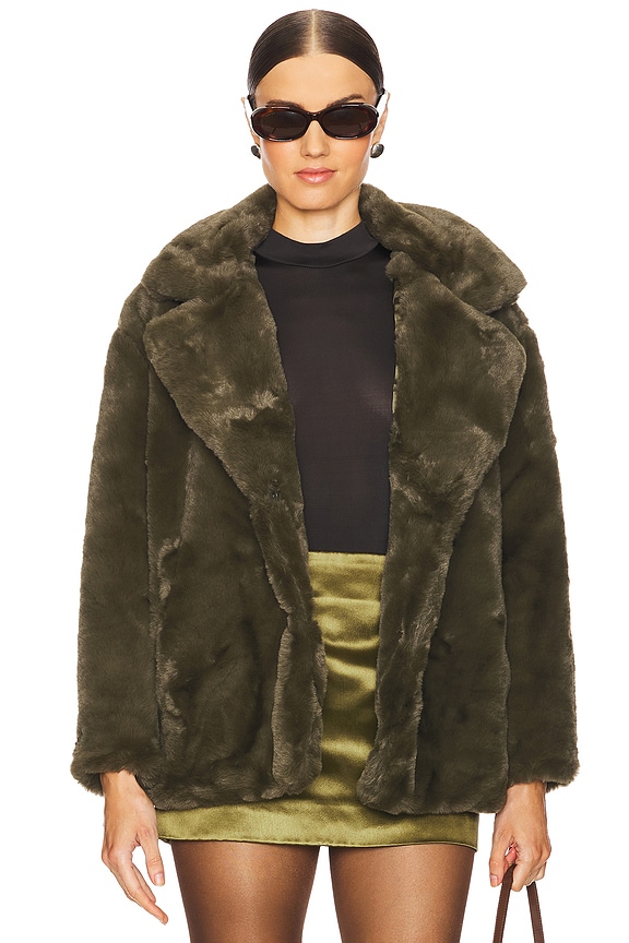 BLANKNYC Faux Fur Coat