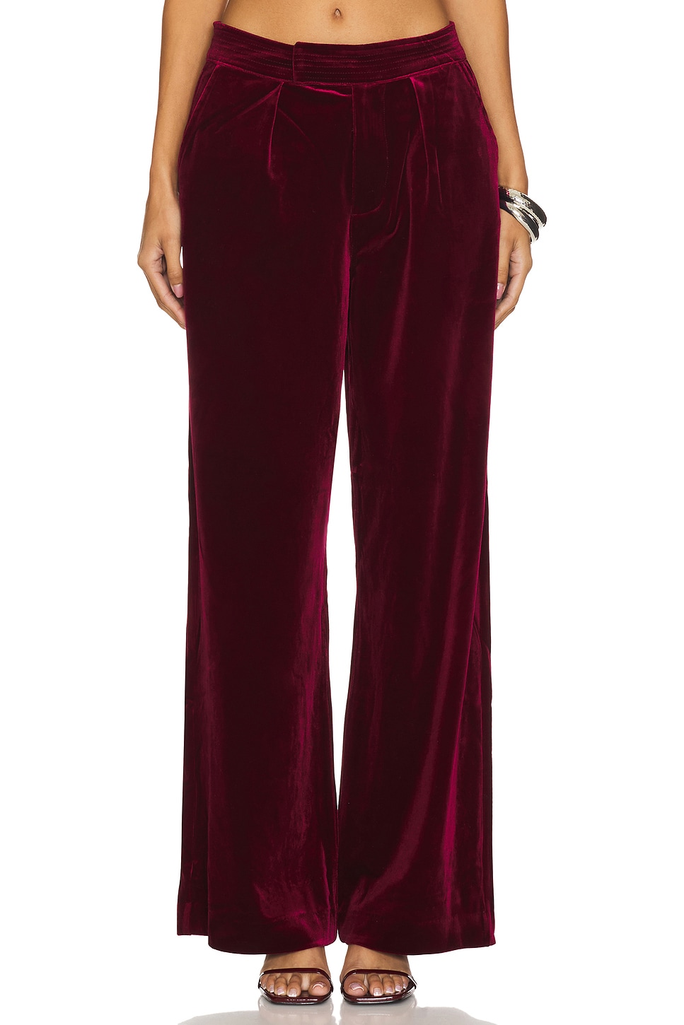 BLANKNYC High Waisted Pleated Trouser