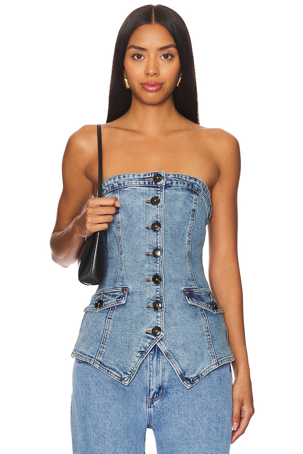 BLANKNYC Denim Top