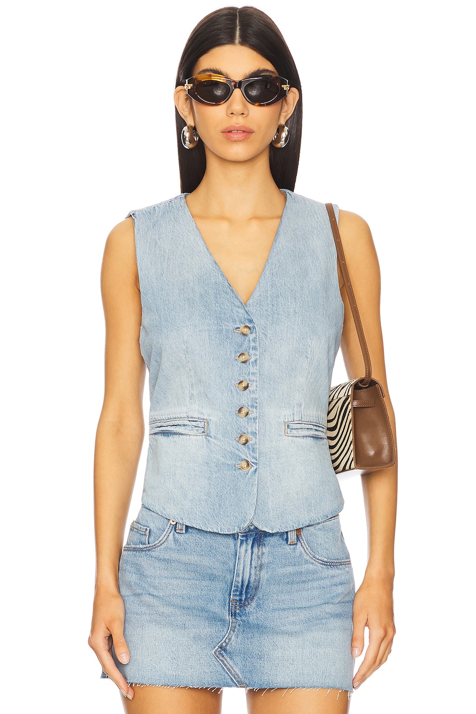 BLANKNYC Denim Vest