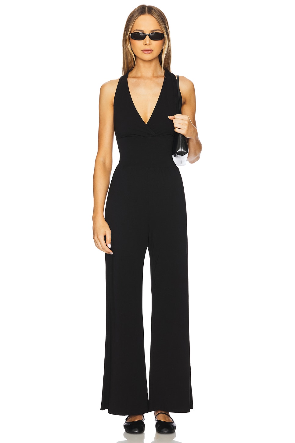 Bobi Draped Jumpsuit