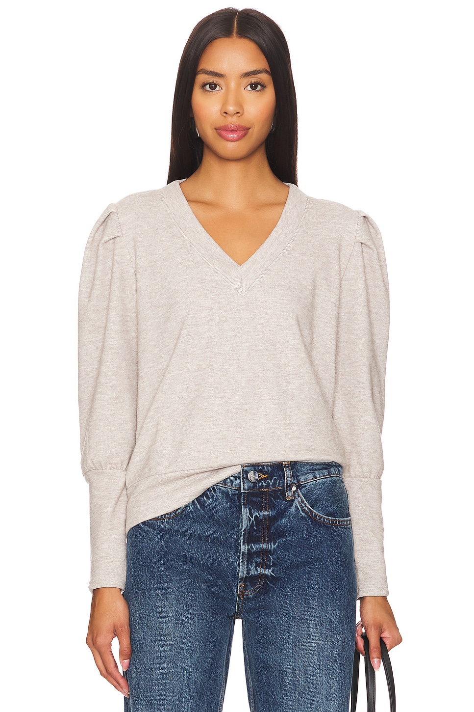 Bobi Puff Sleeve Sweater