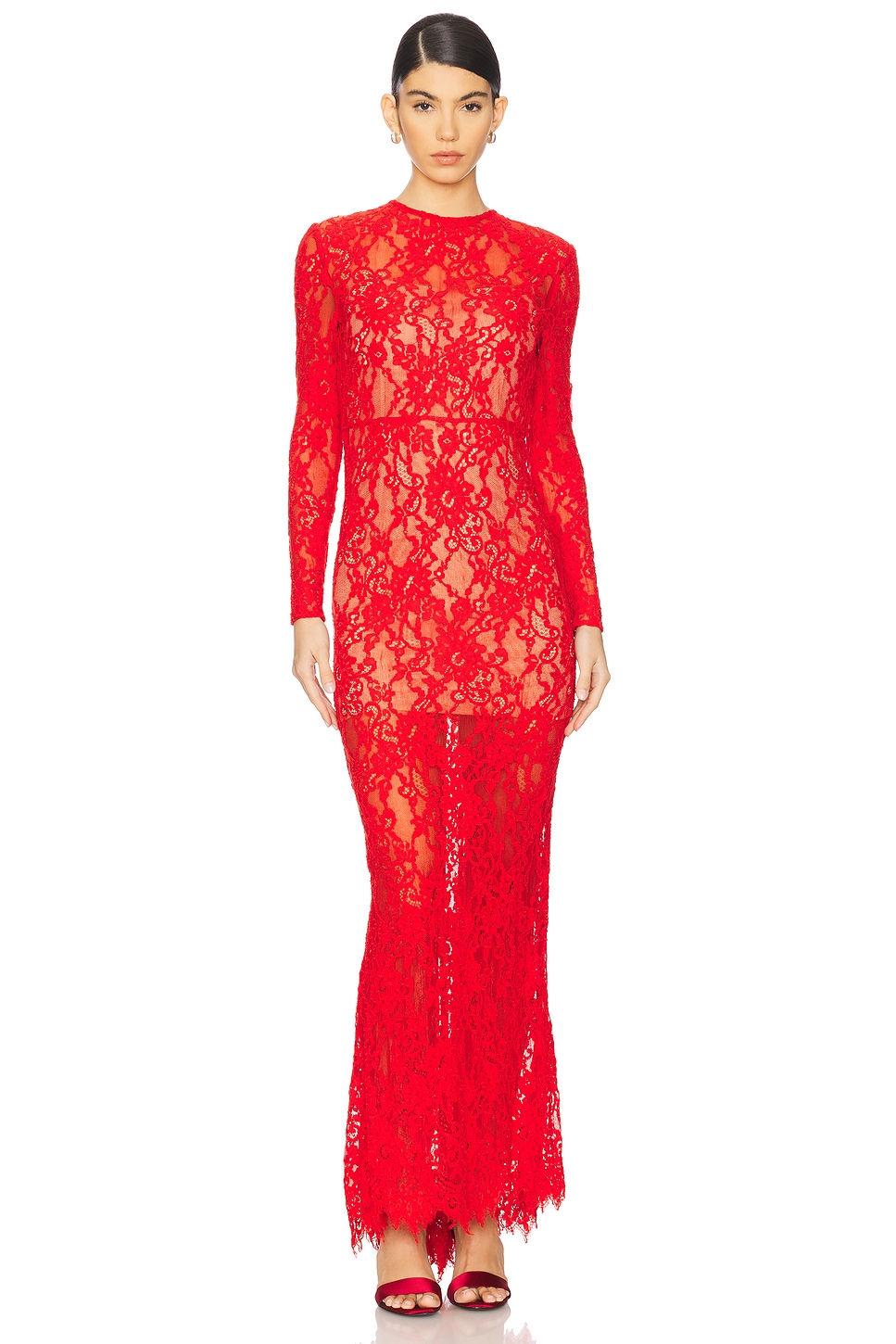 Bronx and Banco Electra Lace Gown