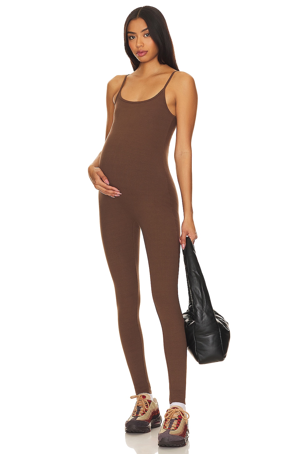 BUMPSUIT Rib Maternity Unitard