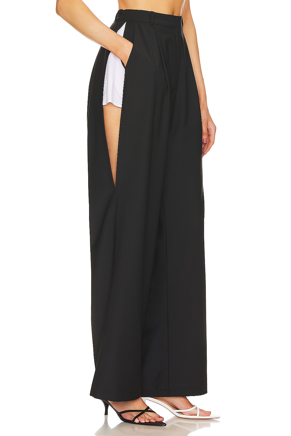 Bevza Trousers With Slits